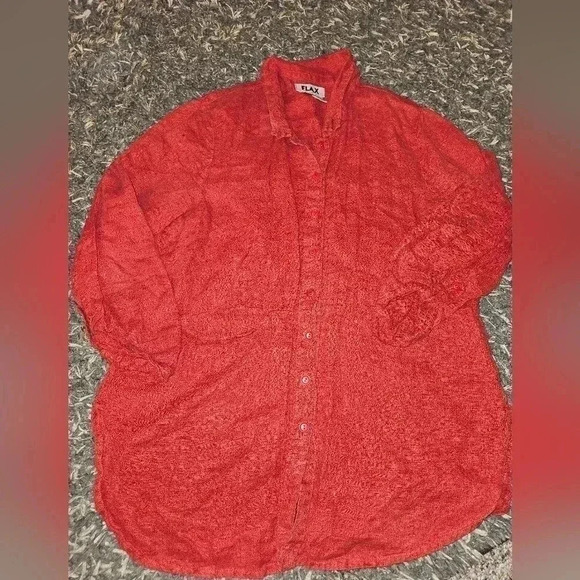 Flax oversized blazer/shirt - Picture 1 of 5